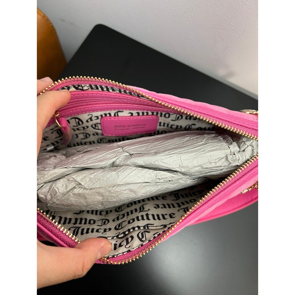 Juicy Couture Royal Moment Shoulder Bag - Juicy Pink Y2K - NWT VIRAL - Picture 6 of 9